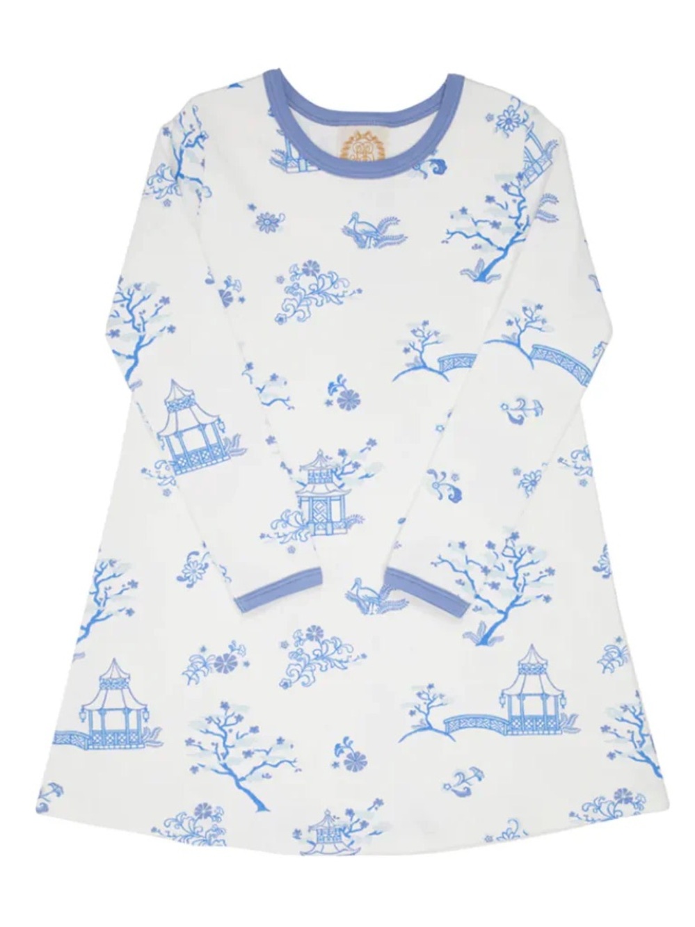 TBBC Polly Play Dress in Pagoda Periwinkle